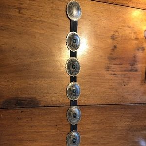 Navajo Silver and Turquoise Belt